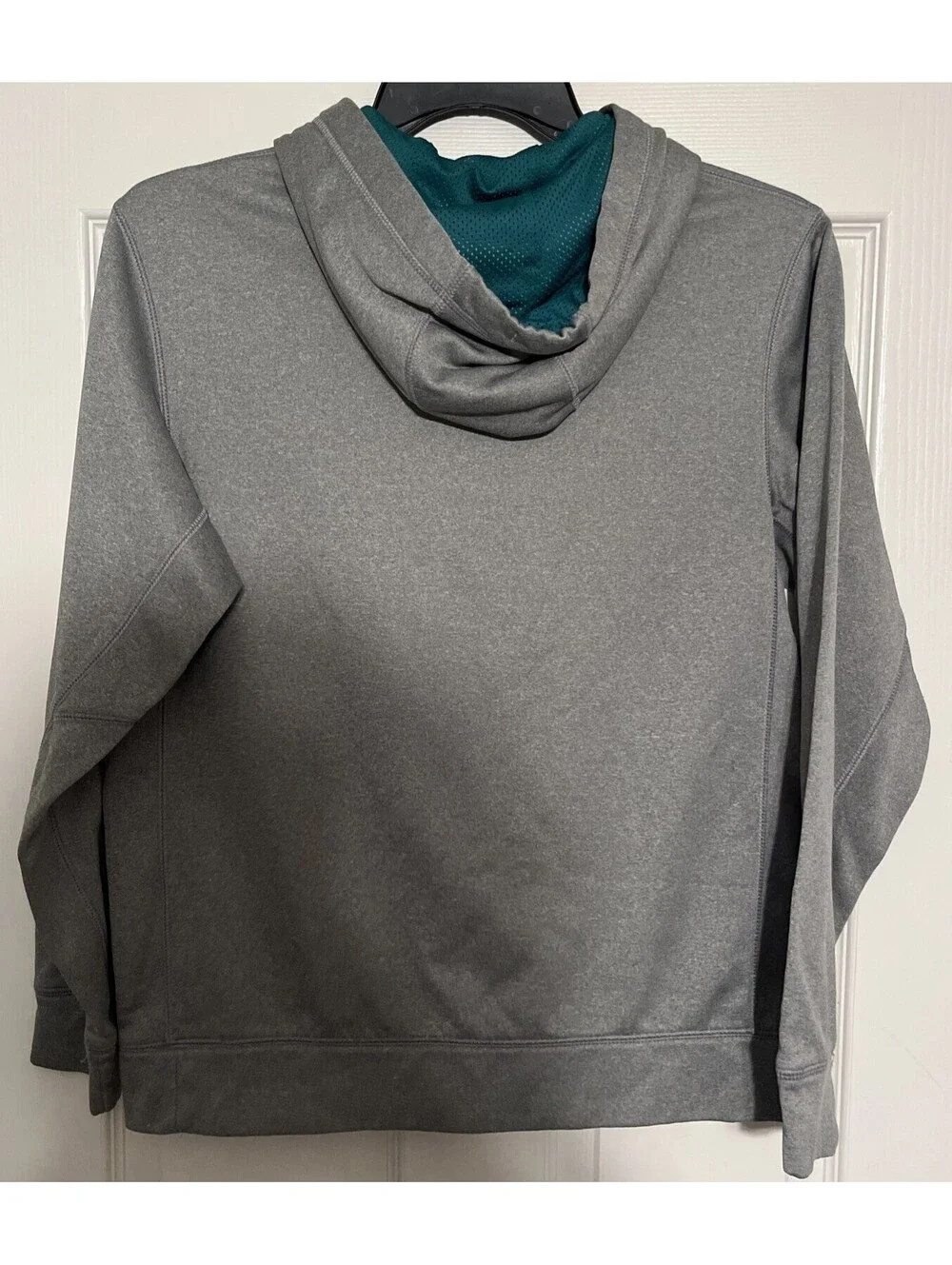 Nike Sweater Mens Small Gray Hoodie Therma Fit Fleece Pullover Clean!!